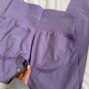 NVGTN Contour Seamless Leggings in PURPLE